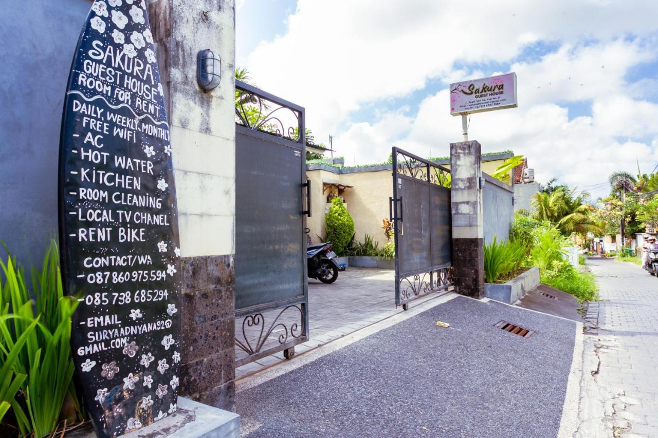Sakura Guest House Canggu Exterior foto